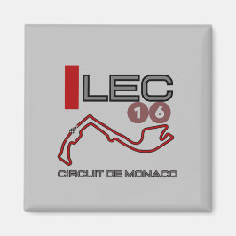 Charles Leclerc, Formule 1, Grand Prix van Monaco Magneet