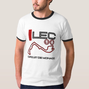 Charles Leclerc, Formule 1, Grand Prix van Monaco T-shirt