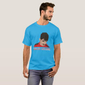 Charles Leclerc illustratie T-shirt (Voorkant volledig)