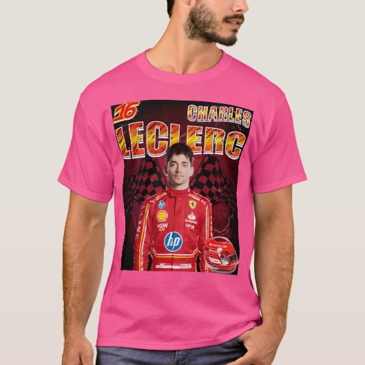 Charles Leclerc Kinder T-shirt (Voorkant)