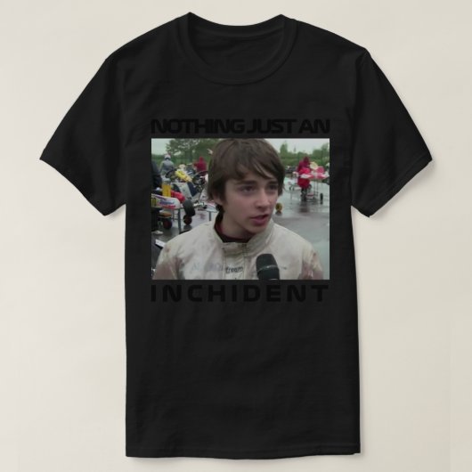 Charles Leclerc Niets slechts een incident T-shirt (Design voorkant)