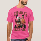 Charles Leclerc Victory Crewneck T-shirt (Voorkant)