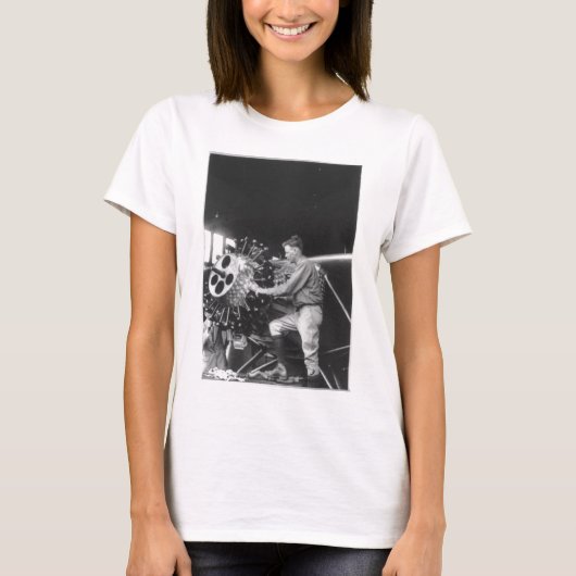 Charles Lindbergh Circa 1927 T-shirt (Voorkant)