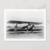 Charles Lindbergh met sergeant Briefkaart (Voorkant)