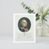 Charles-Louis-Auguste Fouquet (1684-1761) van 'Po Briefkaart (Staand voorkant)