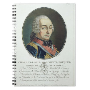Charles-Louis-Auguste Fouquet (1684-1761) van 'Po Notitieboek