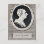 Charles Louis de Secondat, Baron de Montesquieu Briefkaart (Voorkant)