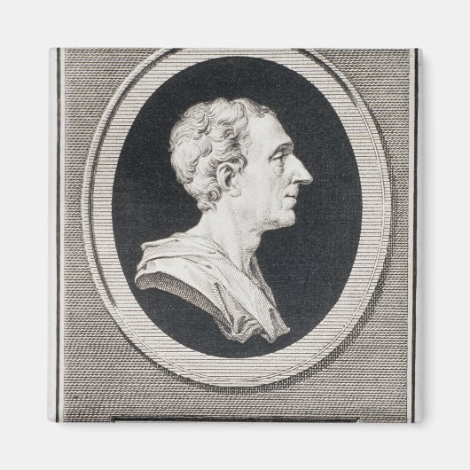 Charles Louis de Secondat, Baron de Montesquieu Magneet (Voorkant)
