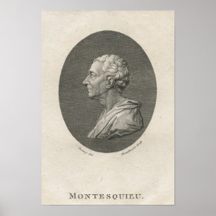 Charles Louis de Secondat, Baron de Montesquieu Poster