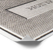 Charles Louis de Secondat, Baron de Montesquieu Poster (Hoek)