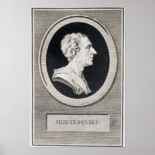Charles Louis de Secondat, Baron de Montesquieu Poster