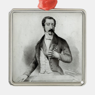 Charles Louis Napoleon Bonaparte Metalen Ornament
