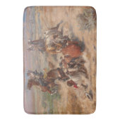 Charles M. Russell The Strenuous Life Badmat (Voorkant Verticaal)