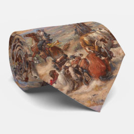 Charles M. Russell The Strenuous Life Stropdas