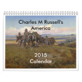 Charles M Russell's Amerika Kalender (Hoes)