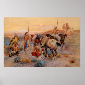Charles M. Russell's First Wagon Tracks (1908) Poster (Voorkant)
