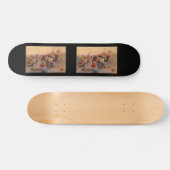 Charles M. Russell's First Wagon Tracks (1908) Skateboard (Horizontaal)