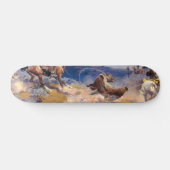 Charles M. Russell's Loops and Swift Horses (1916) Skateboard (Horizontaal)