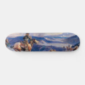 Charles M. Russell's Loops and Swift Horses (1916) Skateboard (Horizontaal)
