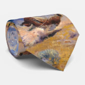 Charles M. Russell's Loops and Swift Horses (1916) Stropdas (Opgerold)