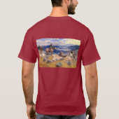 Charles M. Russell's Loops and Swift Horses (1916) T-shirt (Achterkant)