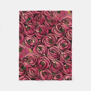 Charles Mackintosh schilderij, Rozen Fleece Deken