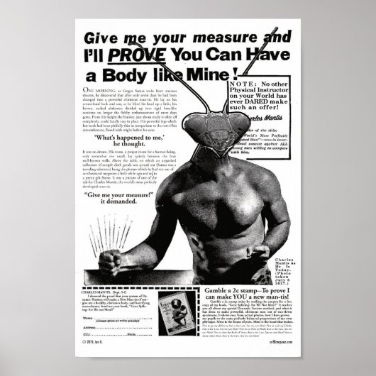 Charles Mantis Poster (Voorkant)