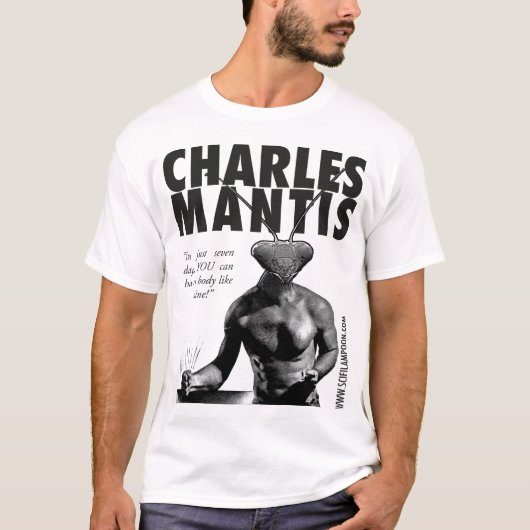 Charles Mantis T-shirt (Voorkant)