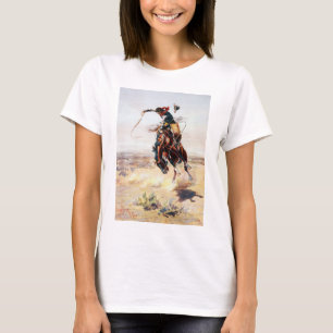 Charles Marion Russell A Bad Hoss T-shirt