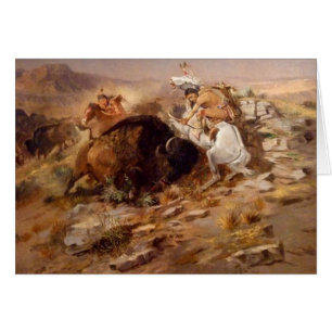 Charles Marion Russell - Buffalo Hunt