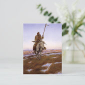 Charles Marion Russell - Cree Indian Briefkaart (Staand voorkant)