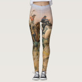 Charles Marion Russell - Herd Quit Leggings (Voorkant)