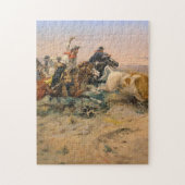 Charles Marion Russell - Herd Quit Legpuzzel (Verticaal)