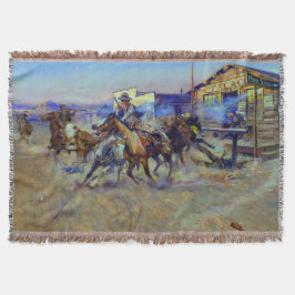 Charles Marion Russell Rook van een .45 1908 Deken