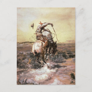 Charles Marion Russell - Slick Rider Briefkaart