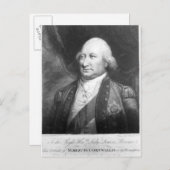 Charles, Marquis van Cornwallis, 1799 Briefkaart (Voorkant / Achterkant)