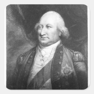 Charles, Marquis van Cornwallis, 1799 Vierkante Sticker