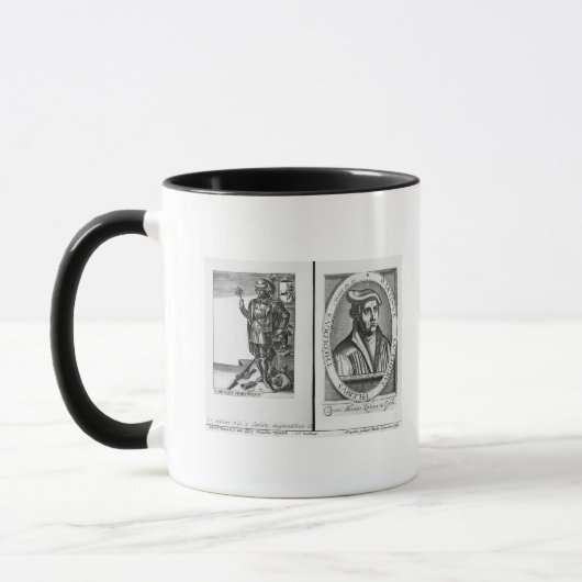 Charles Martel en Martin Luther Mok (Links)