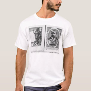 Charles Martel en Martin Luther T-shirt