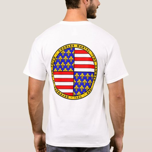 Charles Martel wapen shirt (Achterkant)