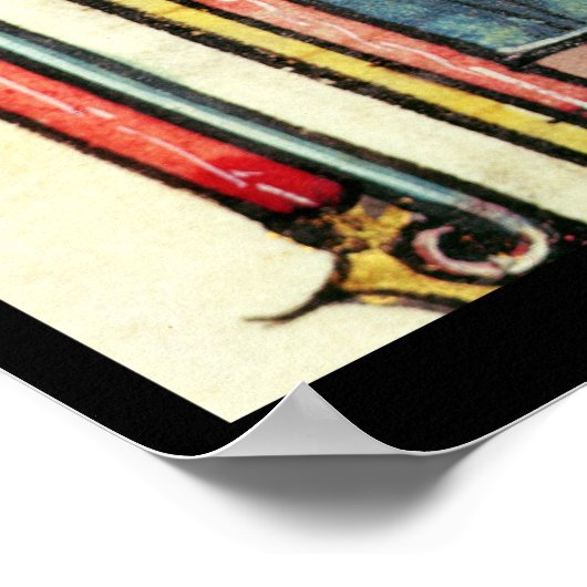 Charles Martel zorgt voor straf Poster (Hoek)