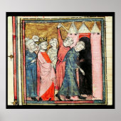 Charles Martel zorgt voor straf Poster (Voorkant)