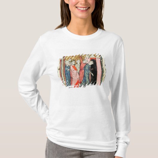 Charles Martel zorgt voor straf T-shirt (Voorkant)