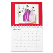 Charles Martin Art Deco Mode Kalender (Mar 2027)