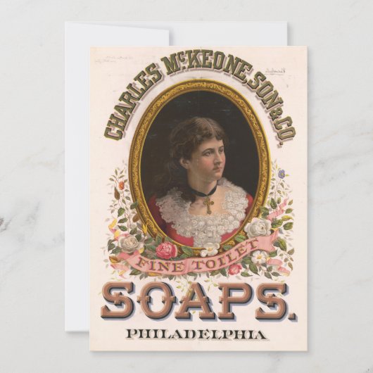 Charles McKeone, Son & Co., Antiek Soap advertenti (Voorkant)