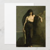 Charles Mengin - Sappho Kaart (Voorkant / Achterkant)