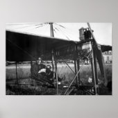 Charles Murphy in Police Monoplane - 1914 Poster (Voorkant)