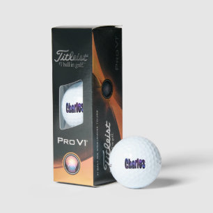 Charles Naam Gemaakt Van Nevelwolken, Golfballen
