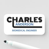 Charles Name Tag (In situ)