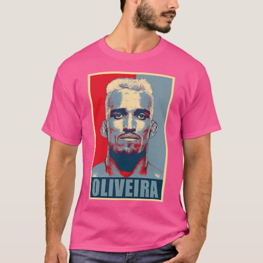 Charles Oliveira UFC Fighter T-shirt (Voorkant)